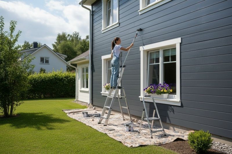 Outdoor Stairs Painting in Arvada, CO